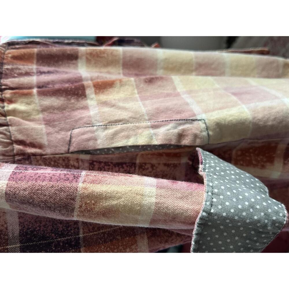 Vintage Upcycled Plaid Shirt Dress โ One of a Kind by Gatto ReLoved - Picture 10 of 14